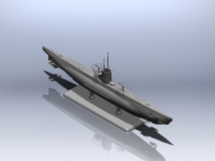 ICM S.010 U-Boat Type IIB (1943) German Submarine