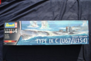 Revell 05166 U-BOAT TYPE IX C 