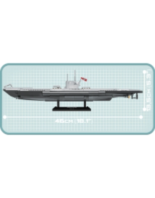 COBI 4828 U-BOAT U-47 typ VIIB