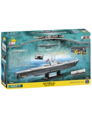 COBI 4828 U-BOAT U-47 typ VIIB