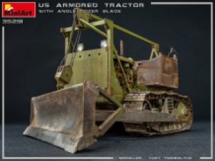 Mini Art 35291 U.S. Armored TRACTOR with Angle Dozer Blade