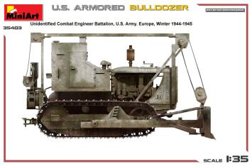 MiniArt 35403 U.S. Armoured Bulldozer / Caterpillar D7