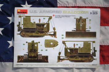 MiniArt 35403 U.S. Armoured Bulldozer / Caterpillar D7