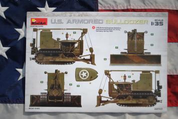 MiniArt 35403 U.S. Armoured Bulldozer / Caterpillar D7