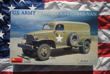 MiniArt 35405 U.S. Army G7105 4x4 1,5 t Panel Delivery Truck