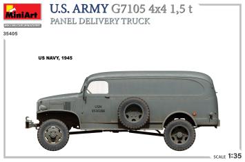 MiniArt 35405 U.S. Army G7105 4x4 1,5 t Panel Delivery Truck