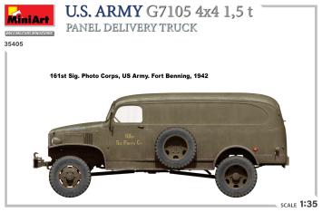 MiniArt 35405 U.S. Army G7105 4x4 1,5 t Panel Delivery Truck