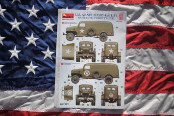 MiniArt 35405 U.S. Army G7105 4x4 1,5 t Panel Delivery Truck