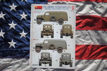 MiniArt 35405 U.S. Army G7105 4x4 1,5 t Panel Delivery Truck