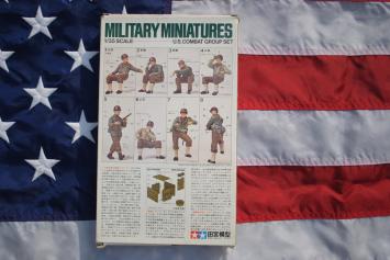 Tamiya MM180 U.S. Combat Group Set