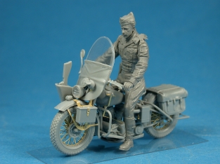 Mini Art 35168 U.S. MILITAIRY POLICEMEN with MOTORCYCLE