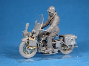 Mini Art 35172 U.S. MOTORCYCLE WLA with RIDER