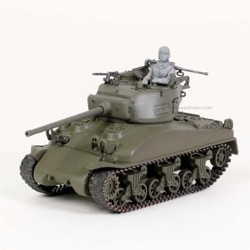 Forces of Valor 873016A U.S. Sherman M4A1 (76) Tank with Casted Hull