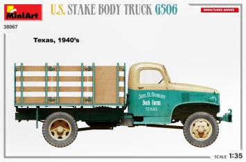 MiniArt 38067 U.S. Stake Body Truck G506