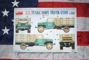 MiniArt 38067 U.S. Stake Body Truck G506