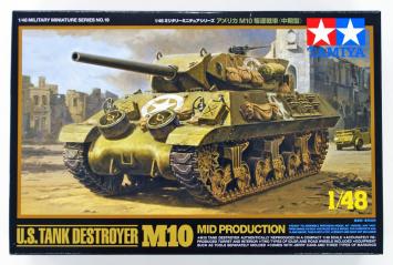 Tamiya 32519 U.S. Tank Destroyer M10 Mid Production