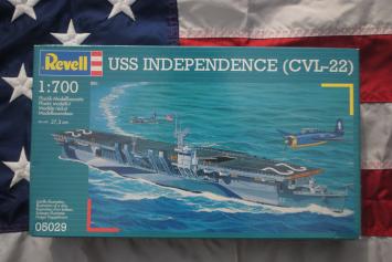 Revell 05029 U.S.S. Independence (CVL-22)