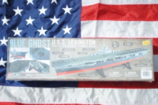 Lindberg HL436 U.S.S. LEXINGTON 'BLUE GHOST' US Navy Aircraft Carrier