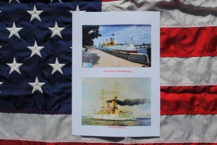 Lindberg 716 U.S.S. OLYMPIA scale 1:240