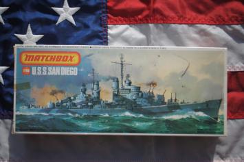 Matchbox PK-163 U.S.S. San Diego 'CL-53'