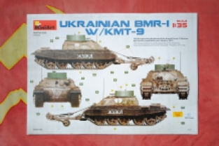 Mini Art 37043 Ukrainian BMR-I with KMT-9