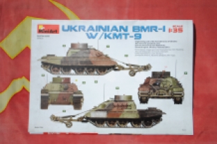 Mini Art 37043 Ukrainian BMR-I with KMT-9