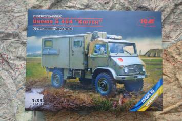 ICM 35136 Unimog S 404 with box body 'Koffer'