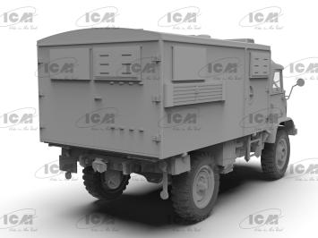 ICM 35136 Unimog S 404 with box body 'Koffer'