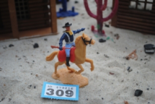 Timpo Toys B.309 Union Army Soldier riding American Civil War / US 7th Cavalry 2nd version 