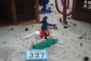 Timpo Toys B.327 Union Army Soldier riding American Civil War / US 7th Cavalry 2nd version 