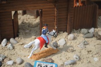 Timpo Toys B.541 Union Army Soldier riding American Civil War / US 7th Cavalry 2nd version 