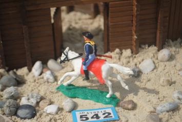 Timpo Toys B.542 Union Army Soldier riding American Civil War / US 7th Cavalry 2nd version 