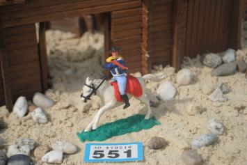 Timpo Toys B.551 Union Army Soldier riding American Civil War / US 7th Cavalry 2nd version 