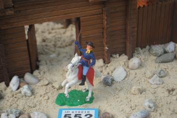 Timpo Toys B.552 Union Army Soldier riding American Civil War / US 7th Cavalry 2nd version 