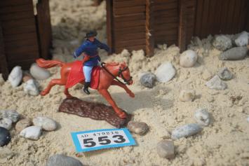 Timpo Toys B.553 Union Army Soldier riding American Civil War / US 7th Cavalry 2nd version 
