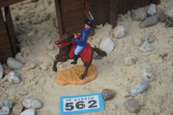 Timpo Toys B.562 Union Army Soldier riding American Civil War / US 7th Cavalry 2nd version 