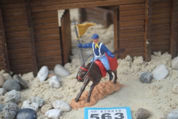 Timpo Toys B.563 Union Army Soldier riding American Civil War / US 7th Cavalry 2nd version 