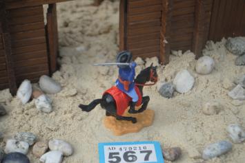 Timpo Toys B.567 Union Army Soldier riding American Civil War / US 7th Cavalry 2nd version 