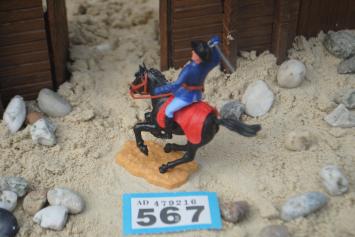 Timpo Toys B.567 Union Army Soldier riding American Civil War / US 7th Cavalry 2nd version 