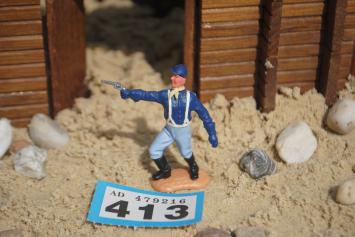 Timpo Toys B.413 Union Army Soldier standing American Civil War / US 7th Cavalry 2nd version