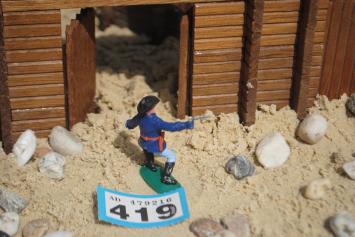 Timpo Toys B.419 Union Army Soldier standing American Civil War / US 7th Cavalry 2nd version 