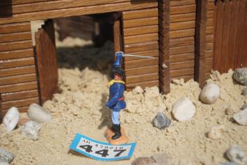 Timpo Toys B.447 Union Army Soldier standing American Civil War / US 7th Cavalry 2nd version 