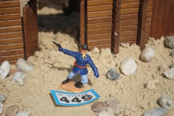 Timpo Toys B.449 Union Army Soldier standing American Civil War / US 7th Cavalry 2nd version 