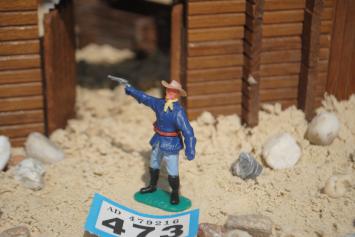 Timpo Toys B.473 Union Army Soldier standing American Civil War / US 7th Cavalry 2nd version 