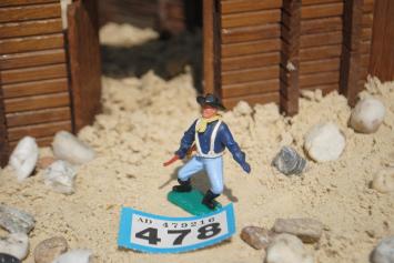 Timpo Toys B.478 Union Army Soldier standing American Civil War / US 7th Cavalry 2nd version 