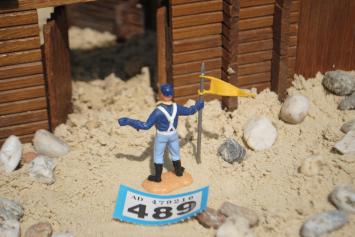 Timpo Toys B.489 Union Army Soldier standing American Civil War / US 7th Cavalry 2nd version 