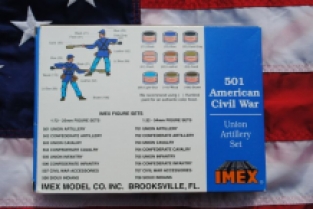 IMEX 501 Union Artillery Set \'American Civil War\'