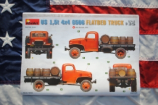 Mini Art 38056 US 1,5t 4×4 G506 FLATBED TRUCK