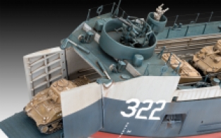 Revell 05169 US NAVY LANDING SHIP MEDIUM with Bofors 40mm Gun