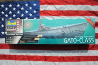 Revell 05168 US Navy Submarine GATO-CLASS